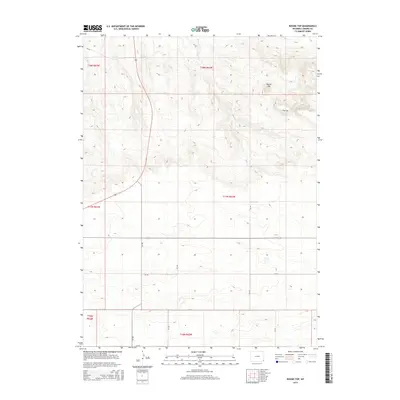 2015 Map of Round Top, 2015 Print