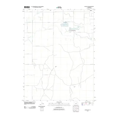 2010 Map of Round Top, 2010 Print