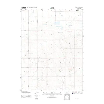 2013 Map of Round Top, 2013 Print