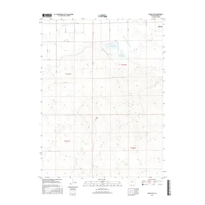 2016 Map of Round Top, 2016 Print