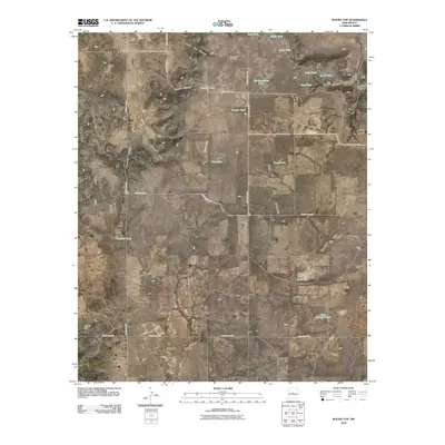 2010 Map of Round Top, 2010 Print