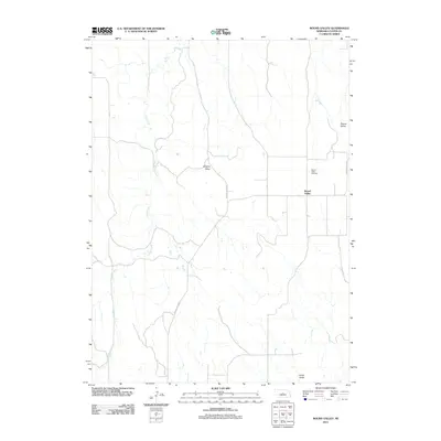 2011 Map of Round Valley, 2011 Print