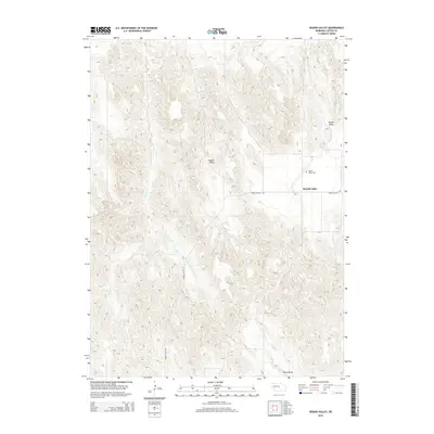 2014 Map of Round Valley, 2014 Print