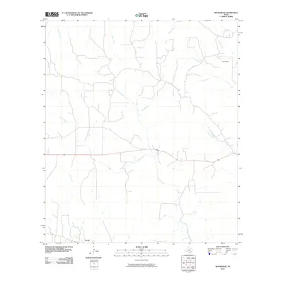 2010 Map of Roundhead, 2010 Print
