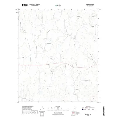 2019 Map of Roundhead, 2019 Print