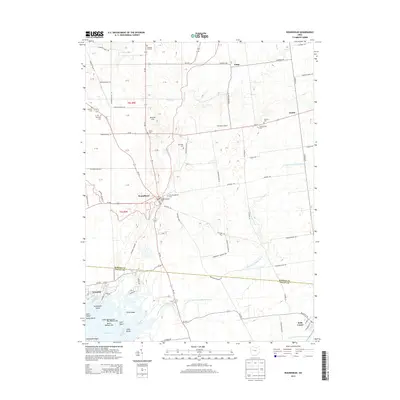 2013 Map of Roundhead, 2013 Print