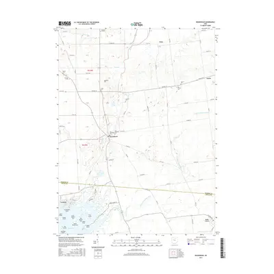 2016 Map of Roundhead, 2016 Print