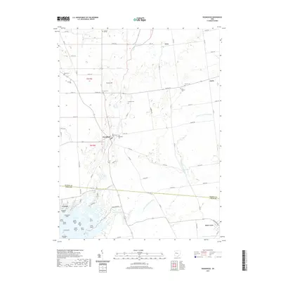 2019 Map of Roundhead, 2019 Print
