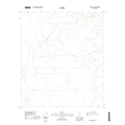 2019 Map of Roundhill Ranch, 2019 Print