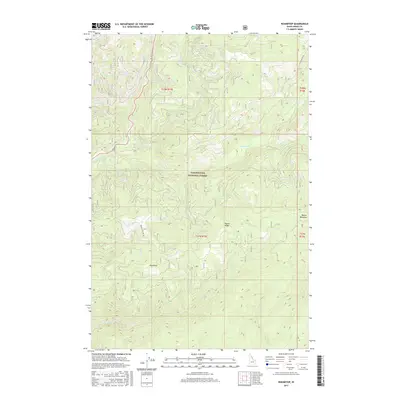 2017 Map of Roundtop, 2017 Print