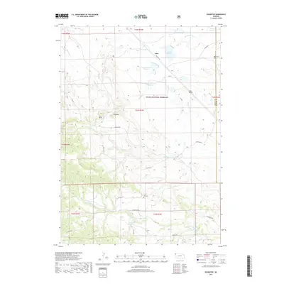 2017 Map of Roundtop, 2017 Print