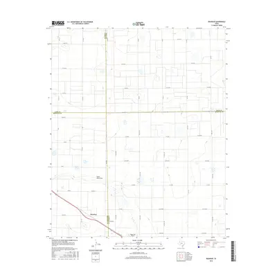 2016 Map of Roundup, 2016 Print