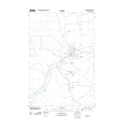 2011 Map of Roundup, 2011 Print