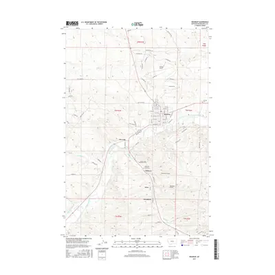 2017 Map of Roundup, 2017 Print