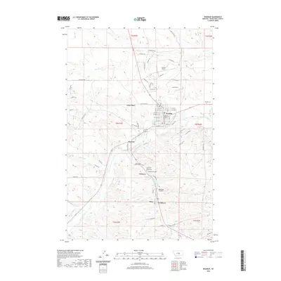 2020 Map of Roundup, 2020 Print