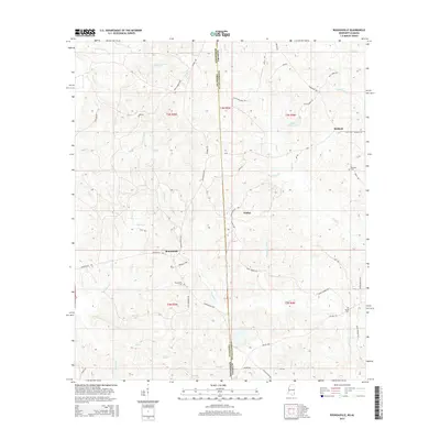 2015 Map of Rounsaville, 2015 Print