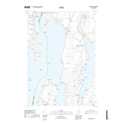 2019 Map of Rouses Point, 2019 Print