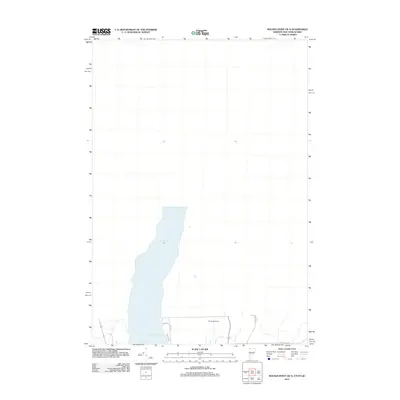 2012 Map of Rouses Point OE N, 2012 Print