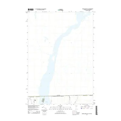 2015 Map of Rouses Point OE N, 2015 Print