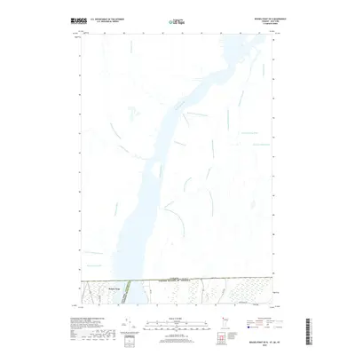 2018 Map of Rouses Point OE N, 2018 Print