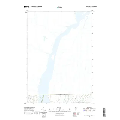 2021 Map of Rouses Point OE N, 2021 Print