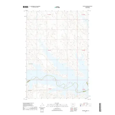 2017 Map of Rousseau Creek, 2017 Print