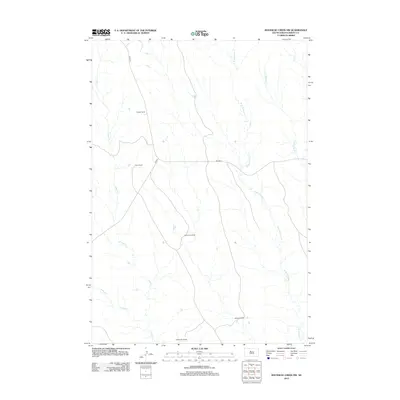 2012 Map of Rousseau Creek NW, 2012 Print
