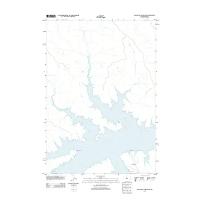 2012 Map of Rousseau Creek SW, 2012 Print