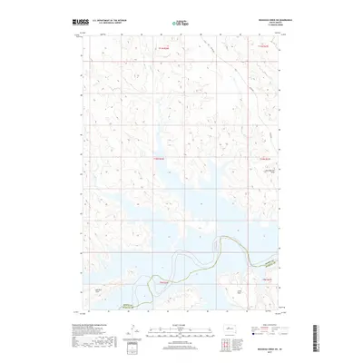 2017 Map of Rousseau Creek SW, 2017 Print