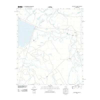 2010 Map of Roustabout Camp, 2010 Print