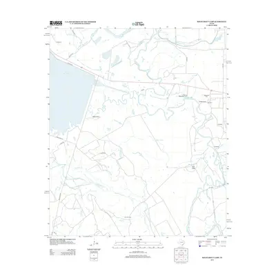 2013 Map of Roustabout Camp, 2013 Print