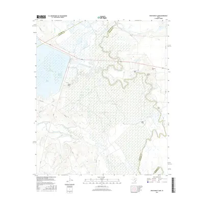 2016 Map of Roustabout Camp, 2016 Print