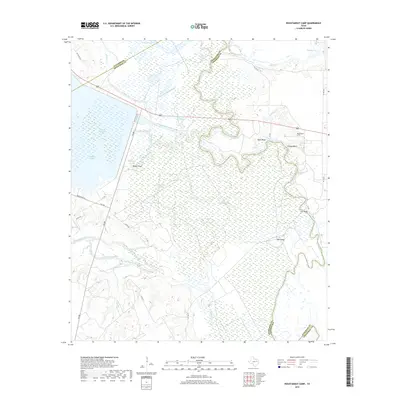 2019 Map of Roustabout Camp, 2019 Print