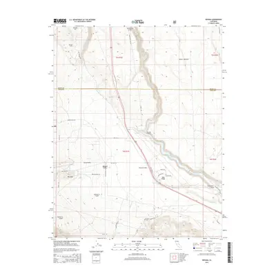 2015 Map of Rovana, 2015 Print
