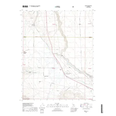 2018 Map of Rovana, 2018 Print