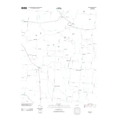 2013 Map of Rover, 2013 Print