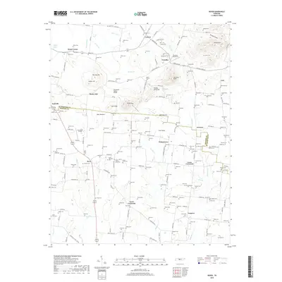 2019 Map of Rover, 2019 Print
