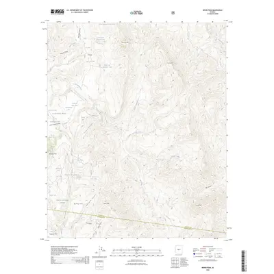 2026 Map of Rover Peak, 2026 Print
