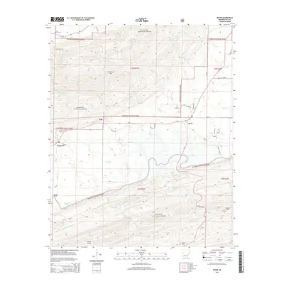 2014 Map of Rover, 2014 Print