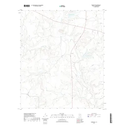 2019 Map of Rowden NW, 2019 Print