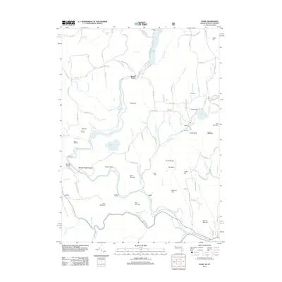 2012 Map of Rowe, 2012 Print
