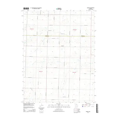 2014 Map of Rowena, 2014 Print