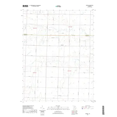 2017 Map of Rowena, 2017 Print