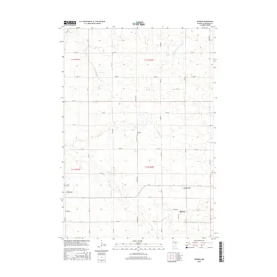 2016 Map of Rowena, 2016 Print