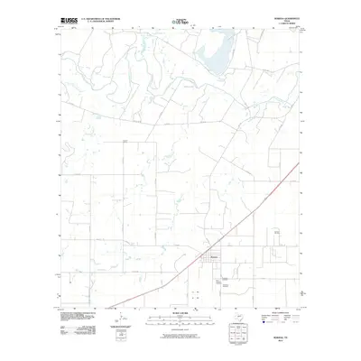 2010 Map of Rowena, 2010 Print
