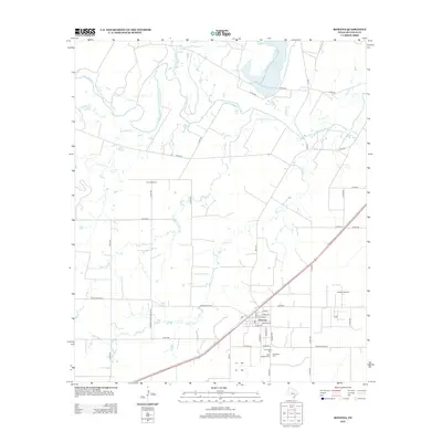 2012 Map of Rowena, 2012 Print