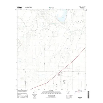2016 Map of Rowena, 2016 Print