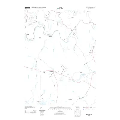 2013 Map of Rowland, 2013 Print