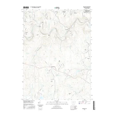 2016 Map of Rowland, 2016 Print