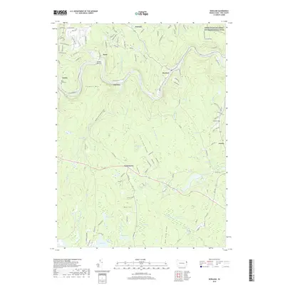 2019 Map of Rowland, 2019 Print